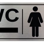 Biển báo nhà vệ sinh nam nữ